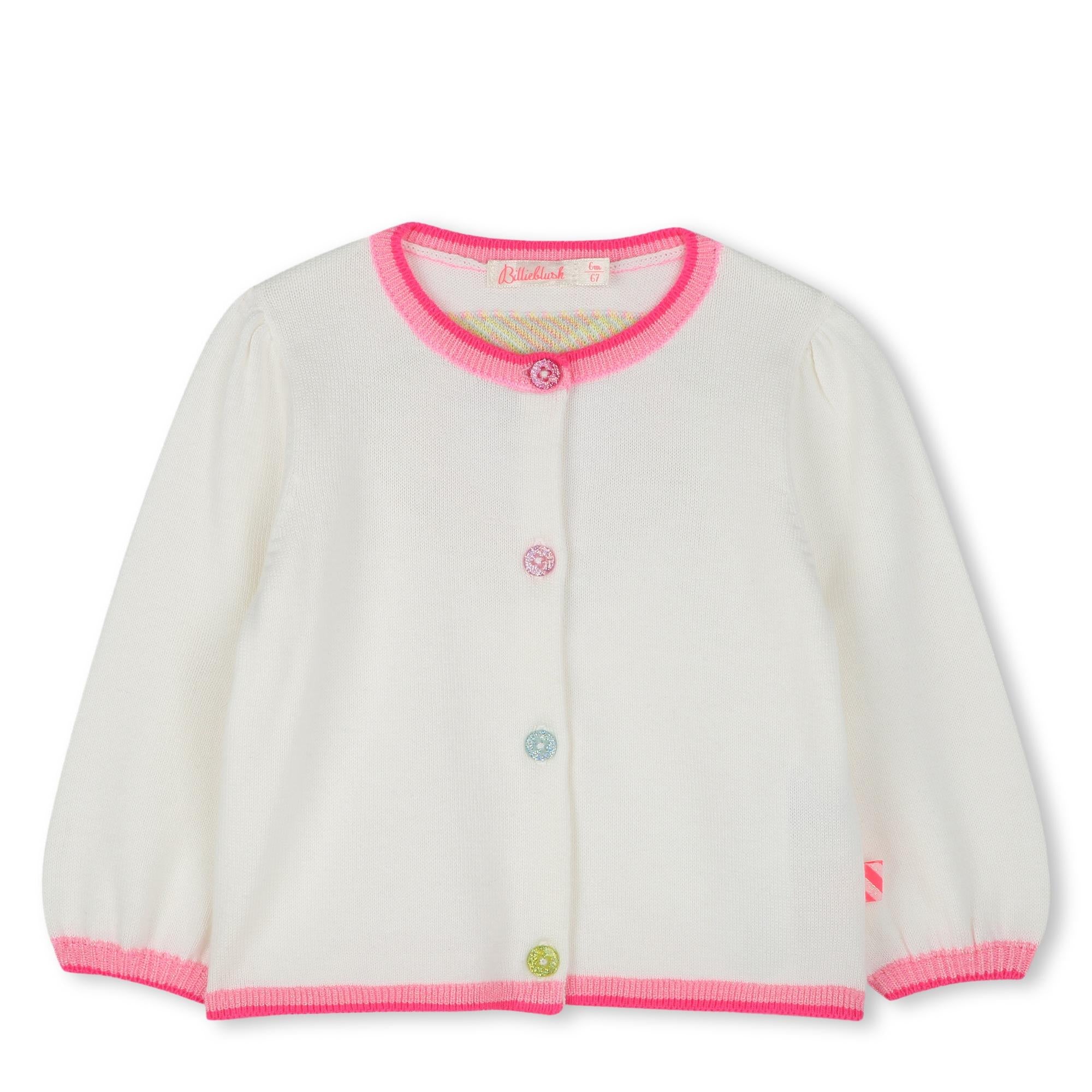 Cardigan con bottoni U20827 121A BILLIEBLUSH 