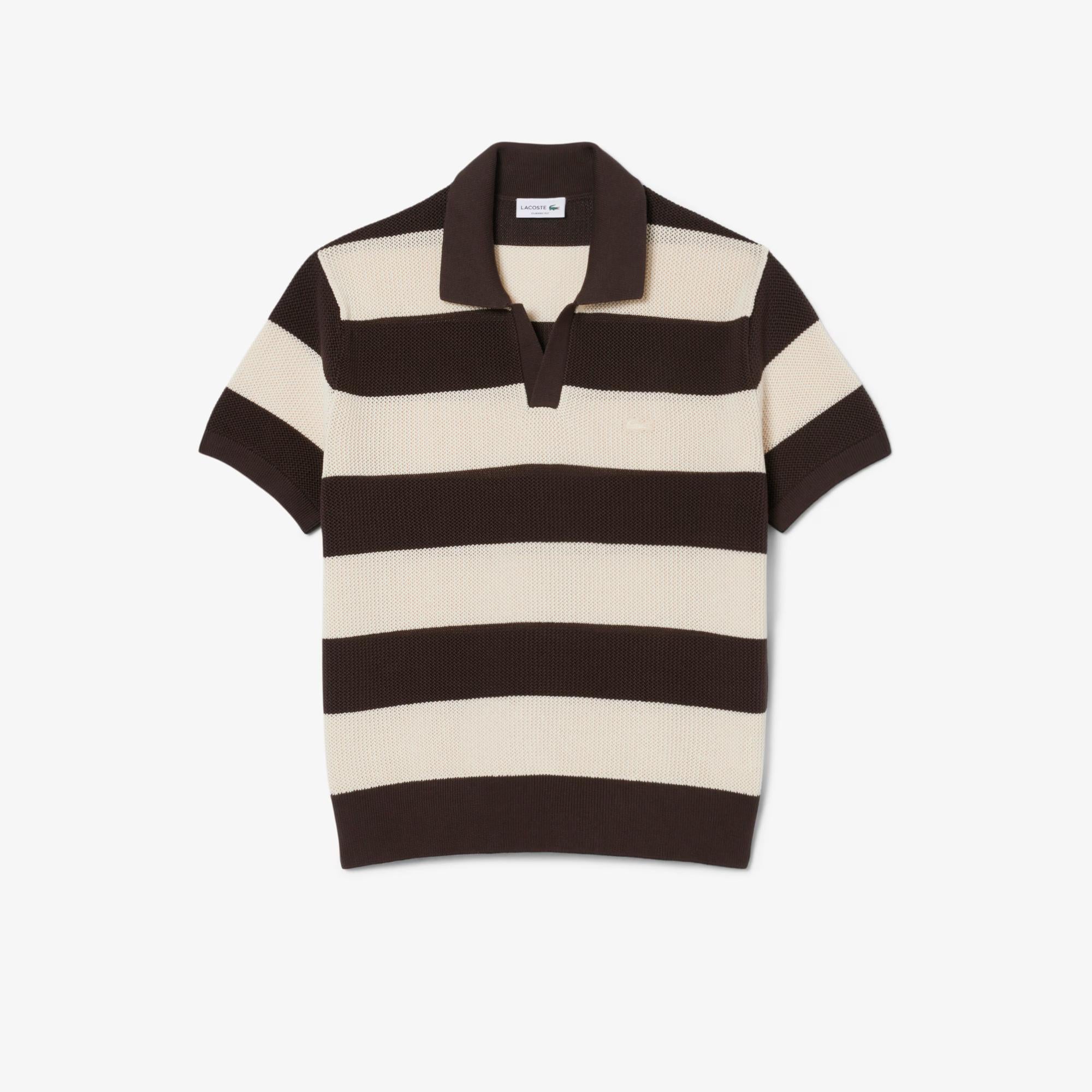 Maglione da golf con collo a polo a maniche corte AH2561 4I9 LACOSTE 