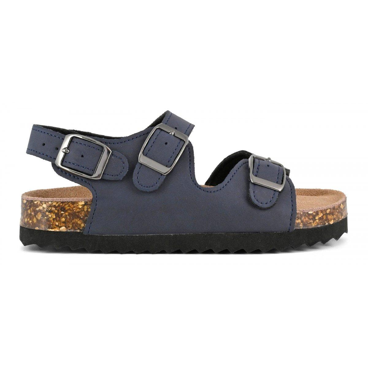 Sandalo bambino con tre fibbie HC2412 NAV COLORS OF CALIFORNIA 