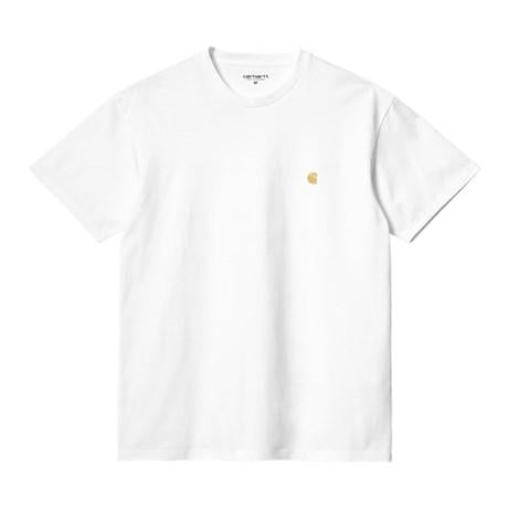 S/S Chase T-Shirt bianca  I026391 00RXX CARHARTT WIP 