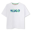 T-shirt con stampa grafica logo
