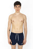 Swim boxer midi boxeur side stripe navy
