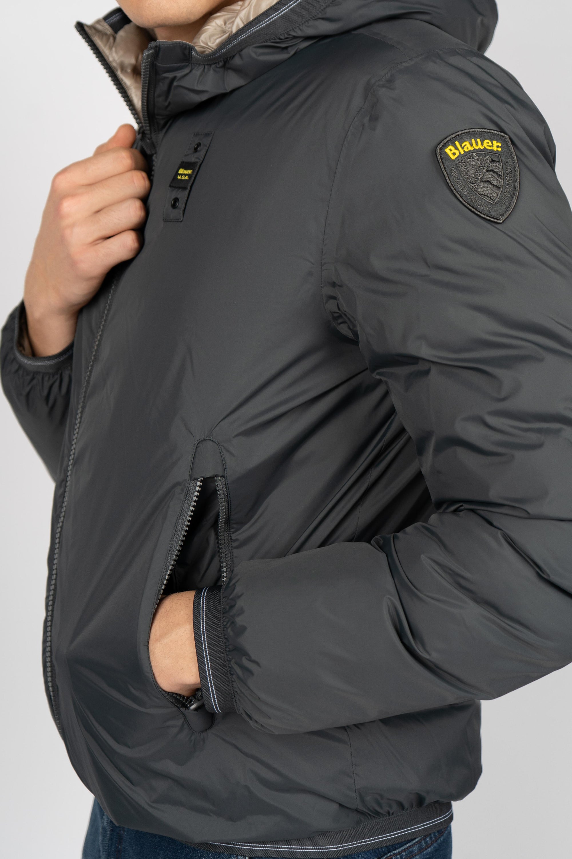 Giubbetto Reversibile Termosaldato Donald 25WBLUC06141 978EI BLAUER 