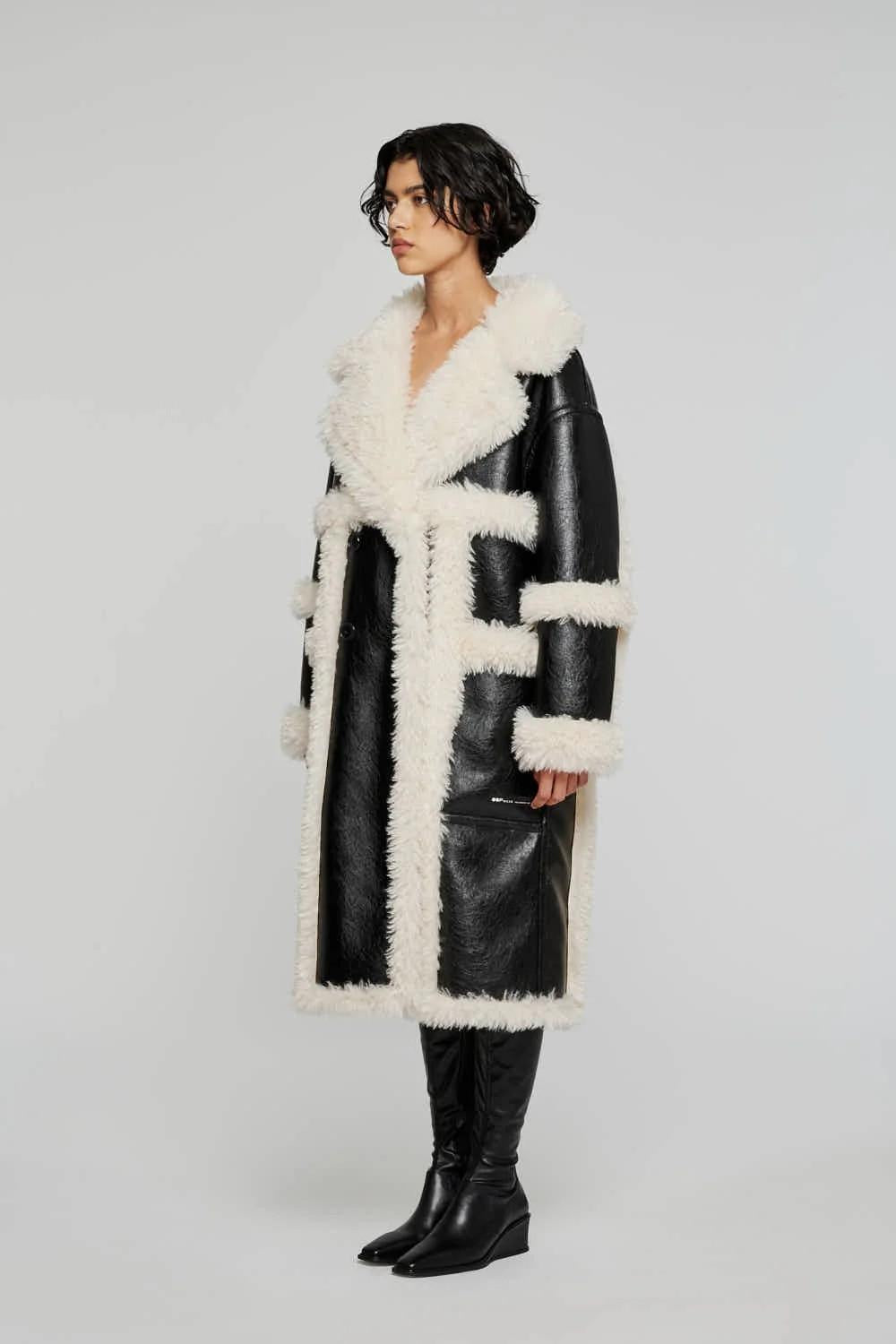 Cappotto Lungo Reversibile 9331 OFJA9331 1990 OOF WEAR 
