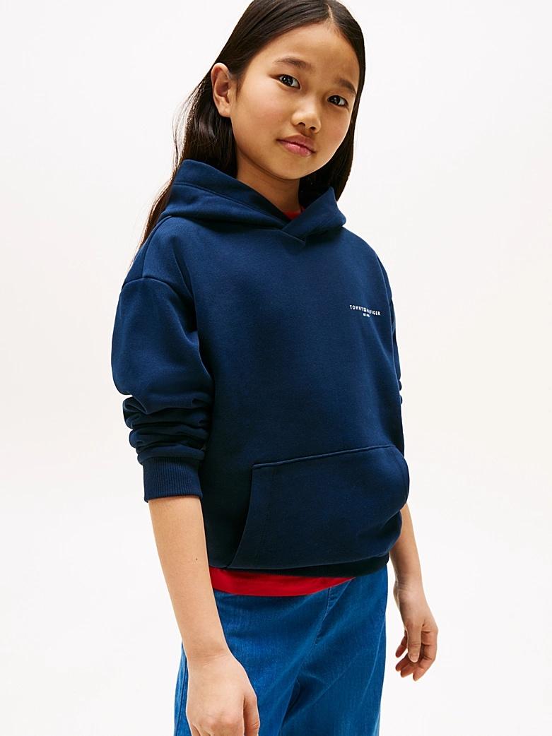 Felpa con cappuccio e nastro iconico THKS0KS00595J C1G TOMMY HILFIGER 