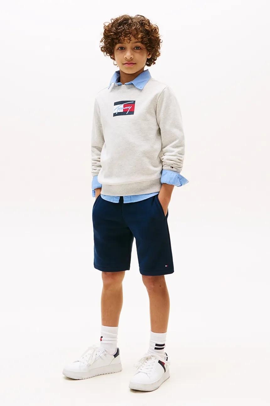 Felpa logo con firma  KB0KB09741T P09 TOMMY HILFIGER 