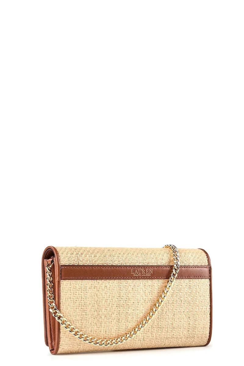 Borsa Adair natural tan 432P10517 001 LAUREN ACCESSORIES 