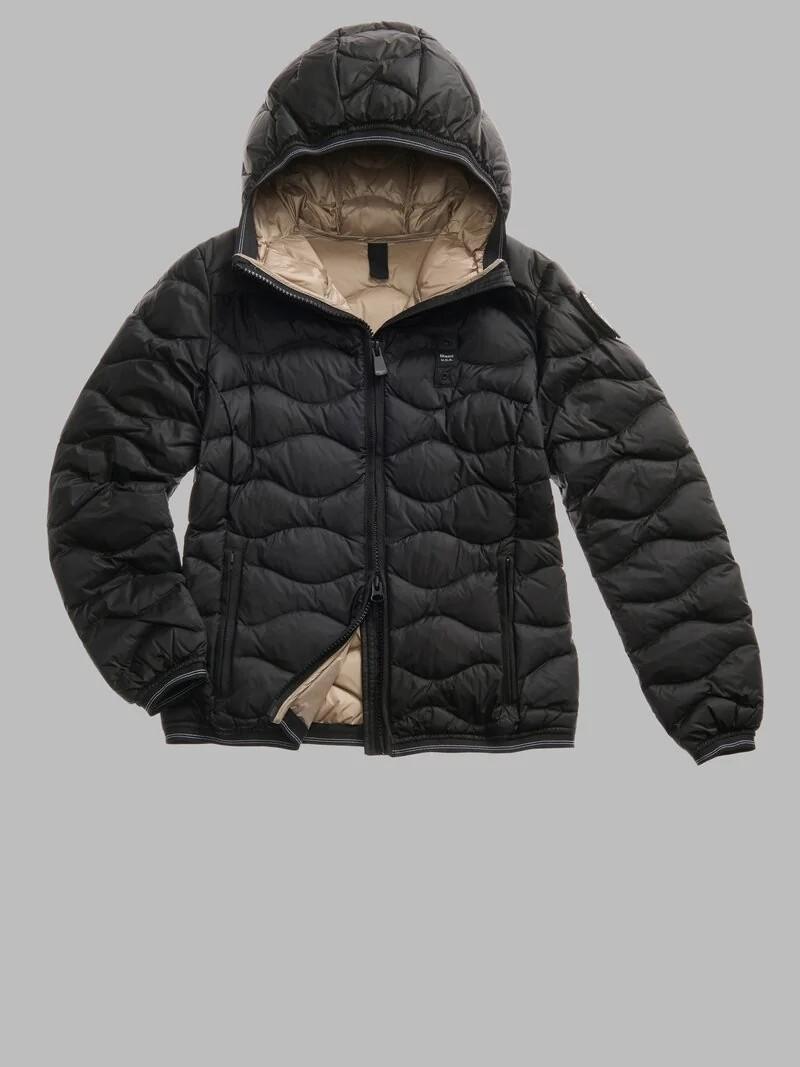 Piumino ad onde camelia 25WBLDC03095 999EI BLAUER 