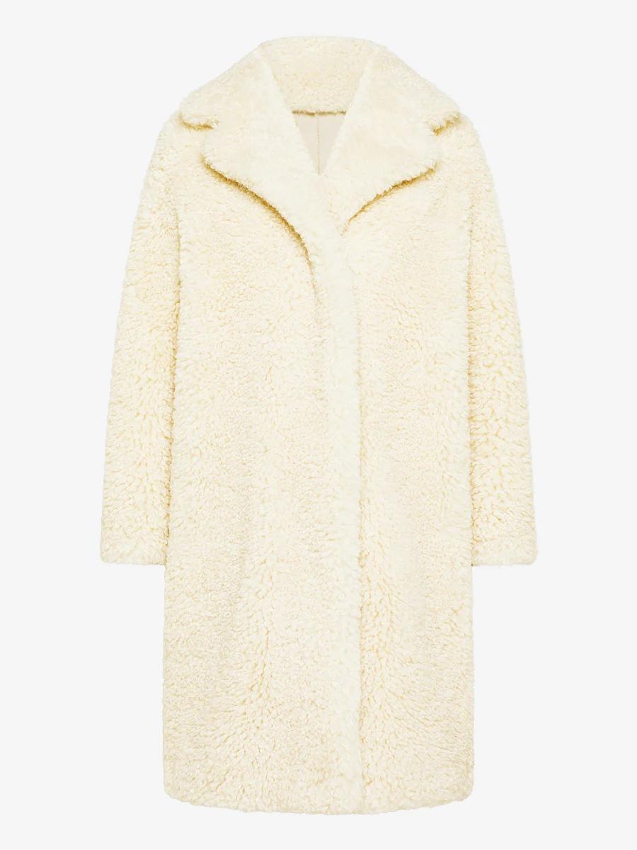 Cappotto lamb coat wom W25570 32 RRD 