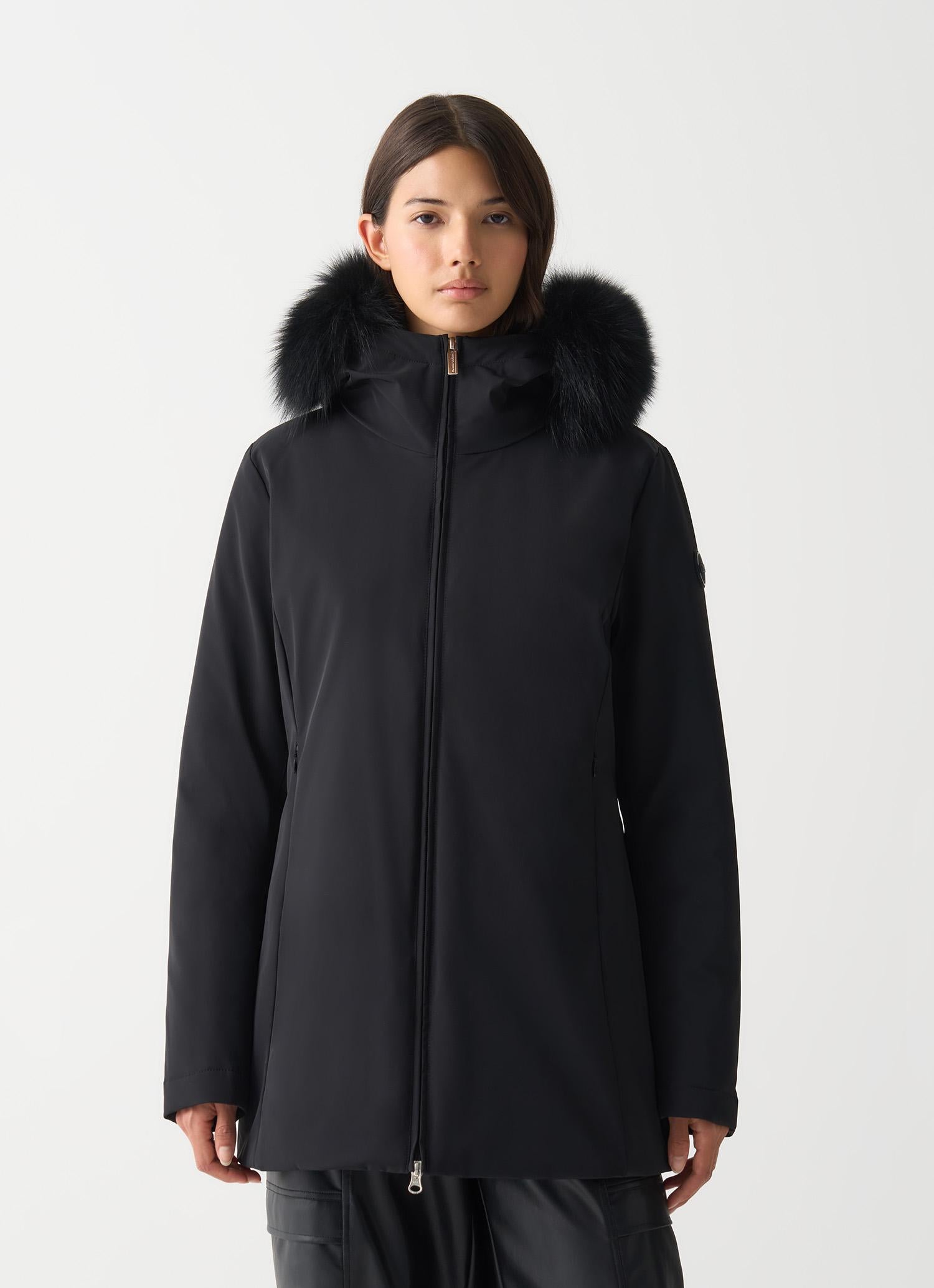 Piumino impermeabile con pelliccia 2267E4ZL 99 COLMAR 