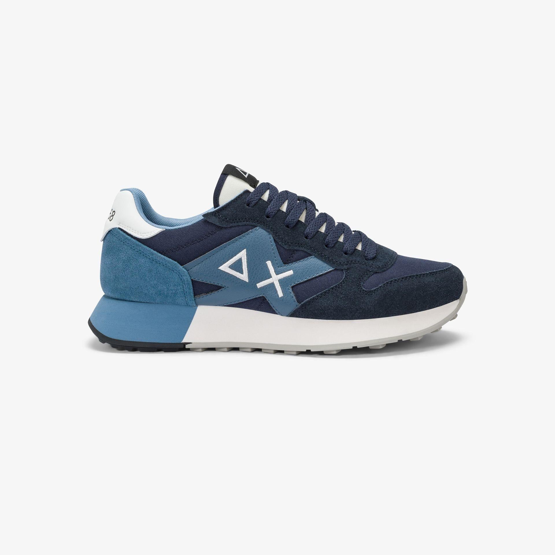 Sneaker Jaki Solid in nylon e suede Z45113 07 SUN68 SHOES 