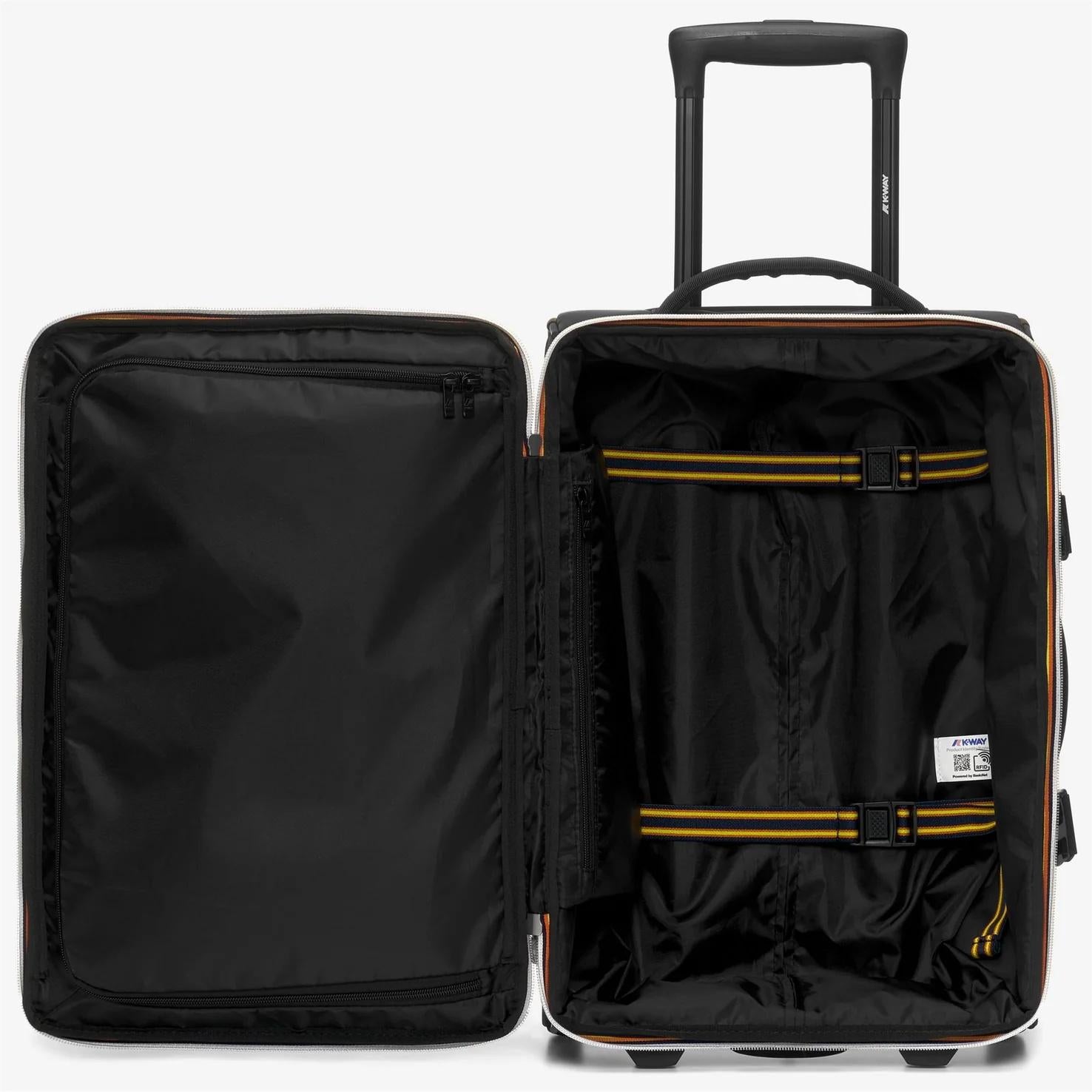 Trolley Luggage Bag Unisex Nero K2127IW Y05 K-WAY ACCESSORIES 