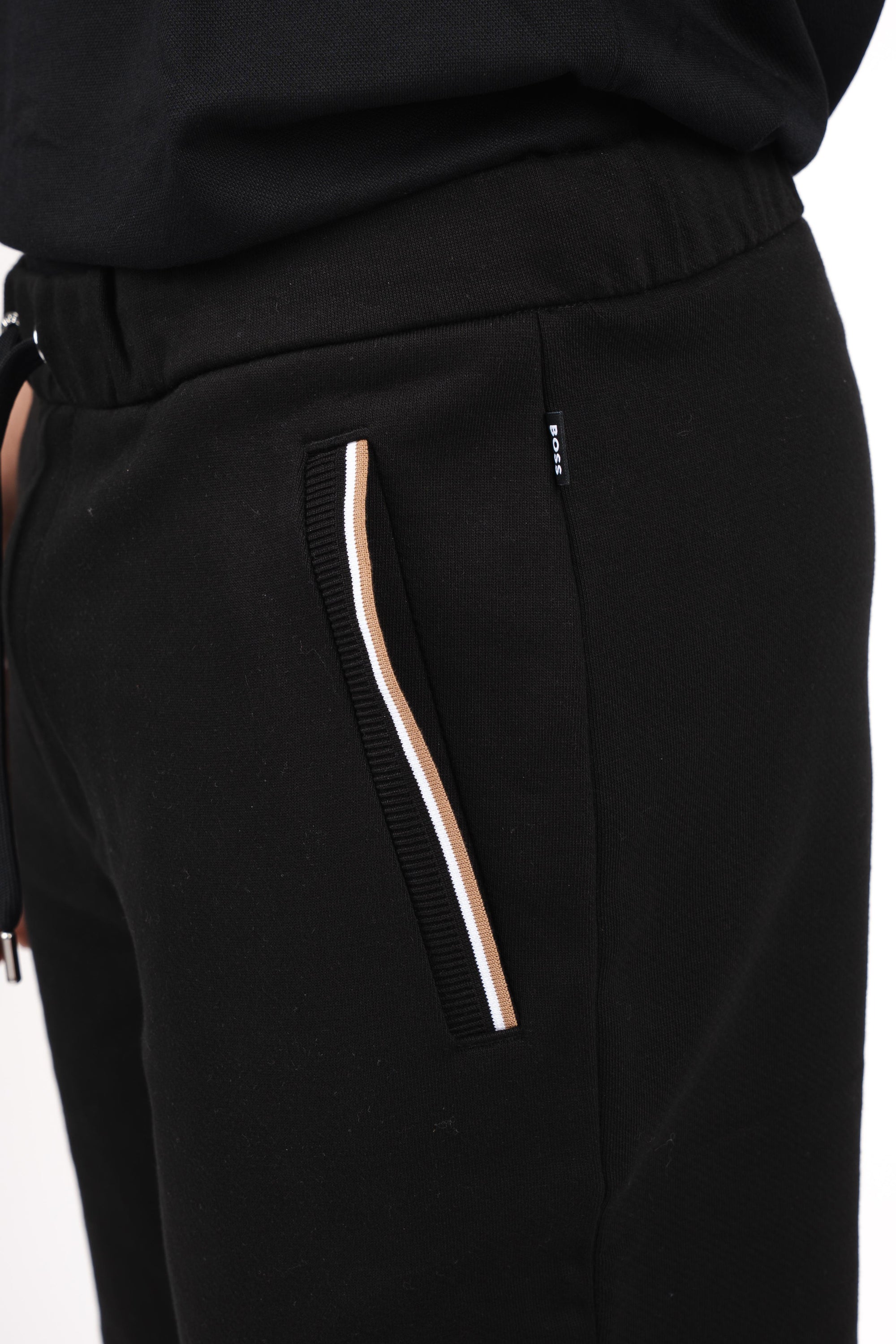 Pantaloni della tuta con stampa a righe 50555109 001 BOSS 
