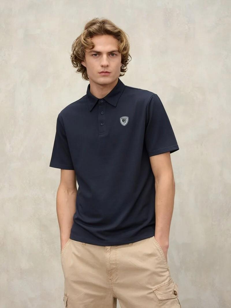 Polo traspirante Kemp 26SBLUT02064 888 BLAUER 