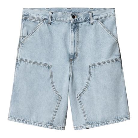 Double Knee Short blu  I034867 01A3 CARHARTT WIP 