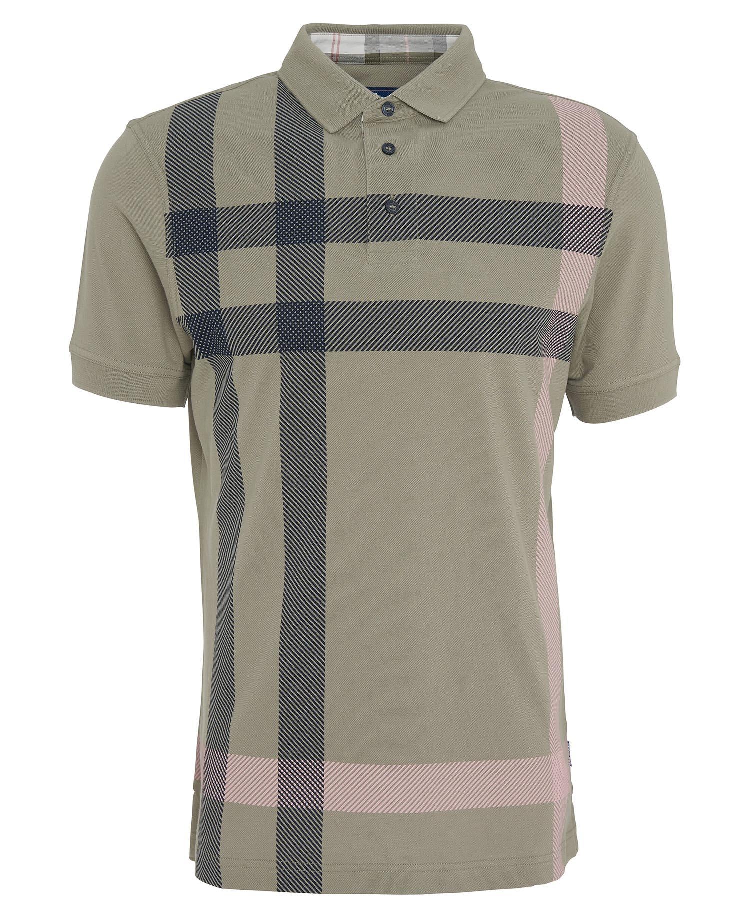Polo Blaine Oversized Tartan MML1117 OL38 BARBOUR 