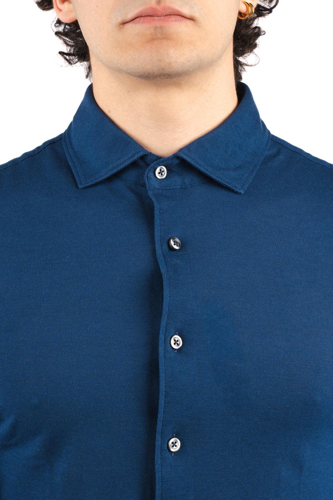 Camicia in jersey di maglia 60151/81401 590 GRAN SASSO 