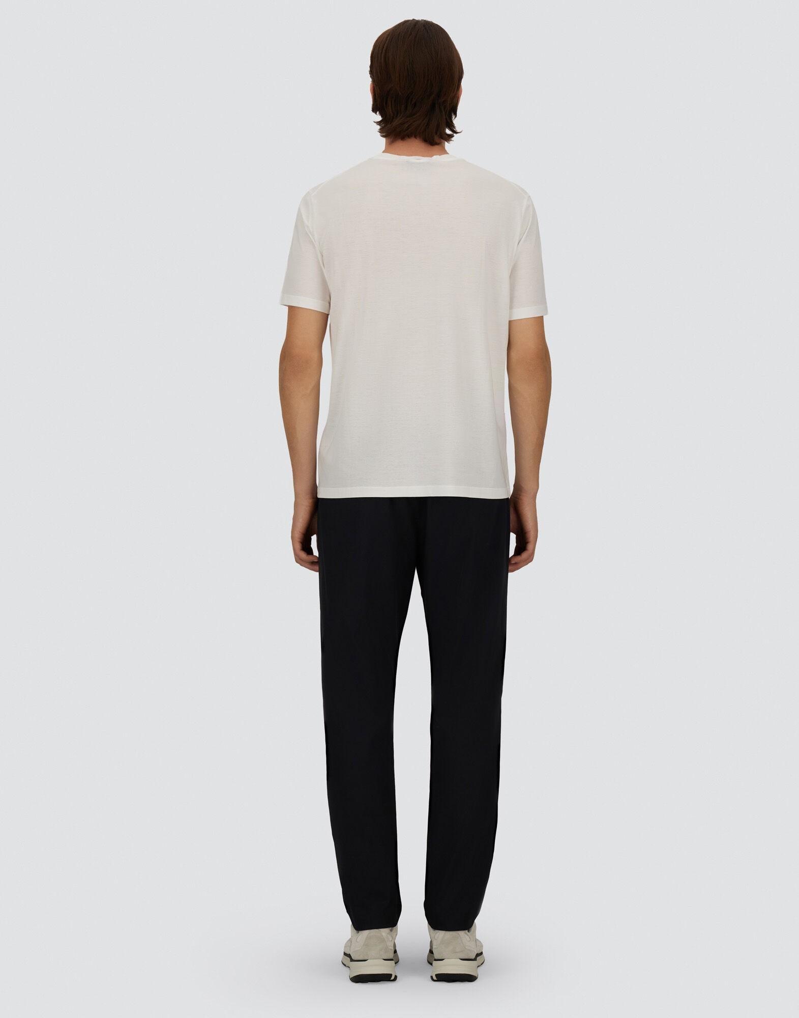 T-shirt in jersey crepe JG000166U52005 1000 HERNO 