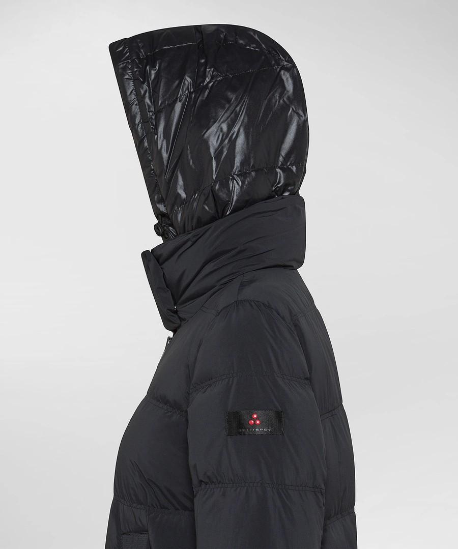 Piumino con cappuccio in contrasto unix ml bmat PED4838 808NR PEUTEREY 