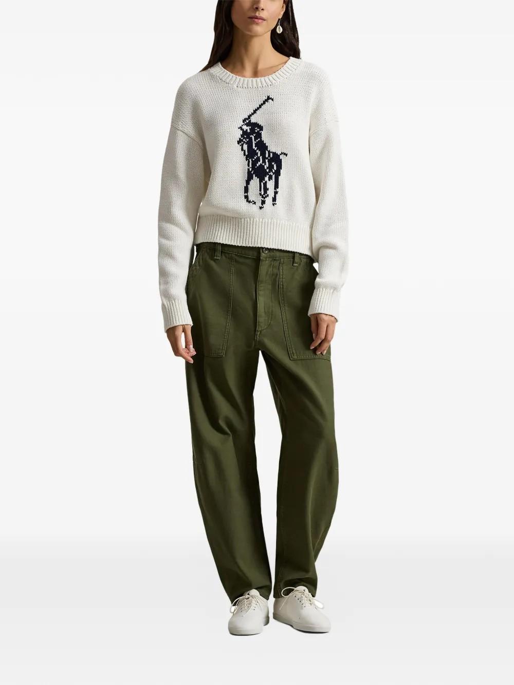 Pullover con logo 211A96234 002 POLO RALPH LAUREN 