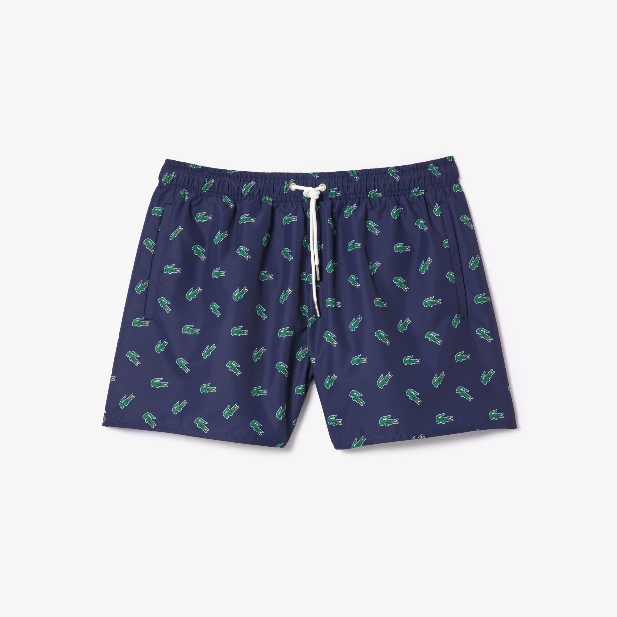 Costume da bagno con logo stampato MH7188 QRN LACOSTE 