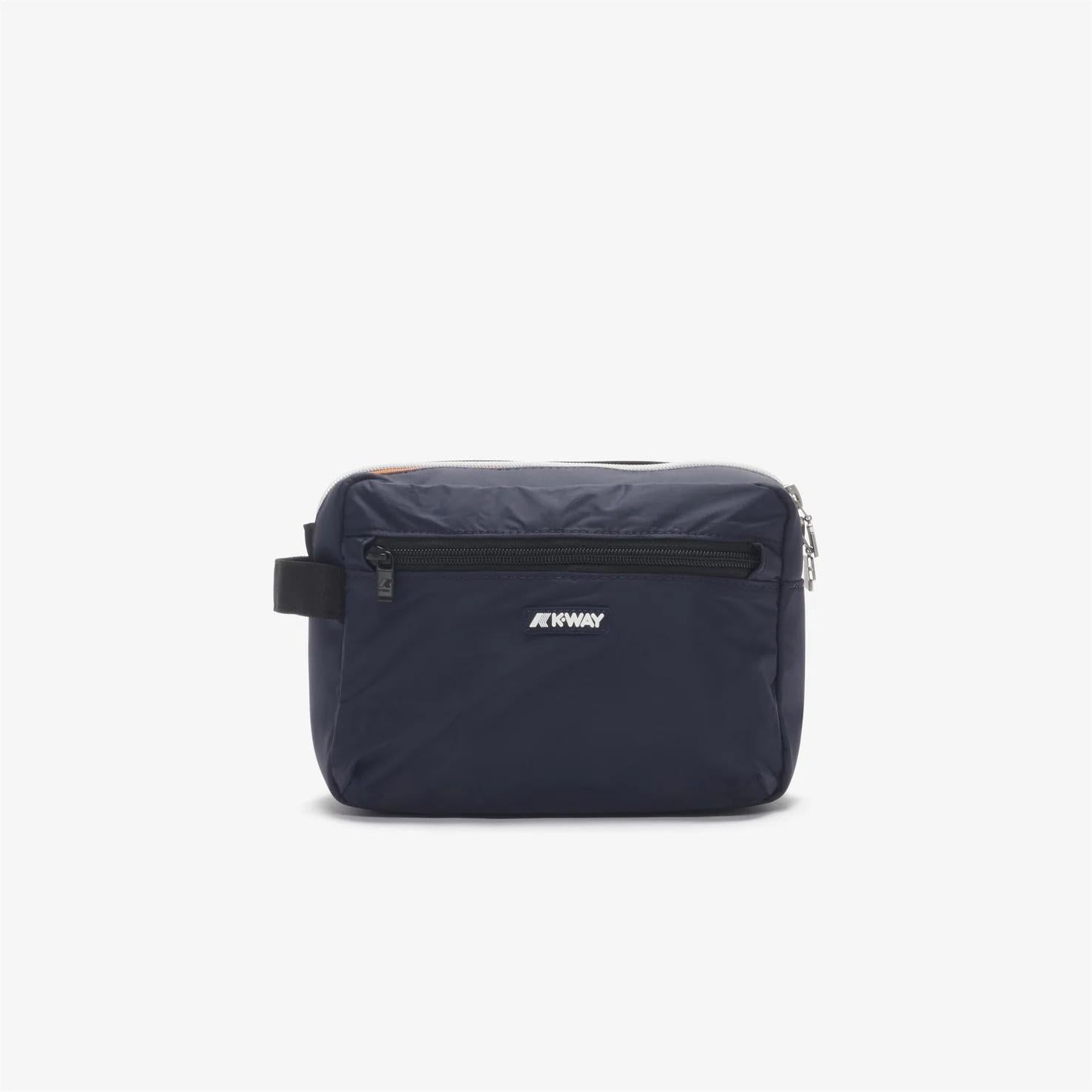 Beauty case da viaggio unisex blu con design impermeabile K4127TW K89 K-WAY ACCESSORIES 