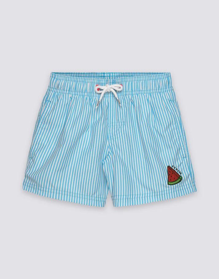 Costume da bagno bambino corto  con stampa juicy stripes B504BDRT3JI A61JI SUNDEK 