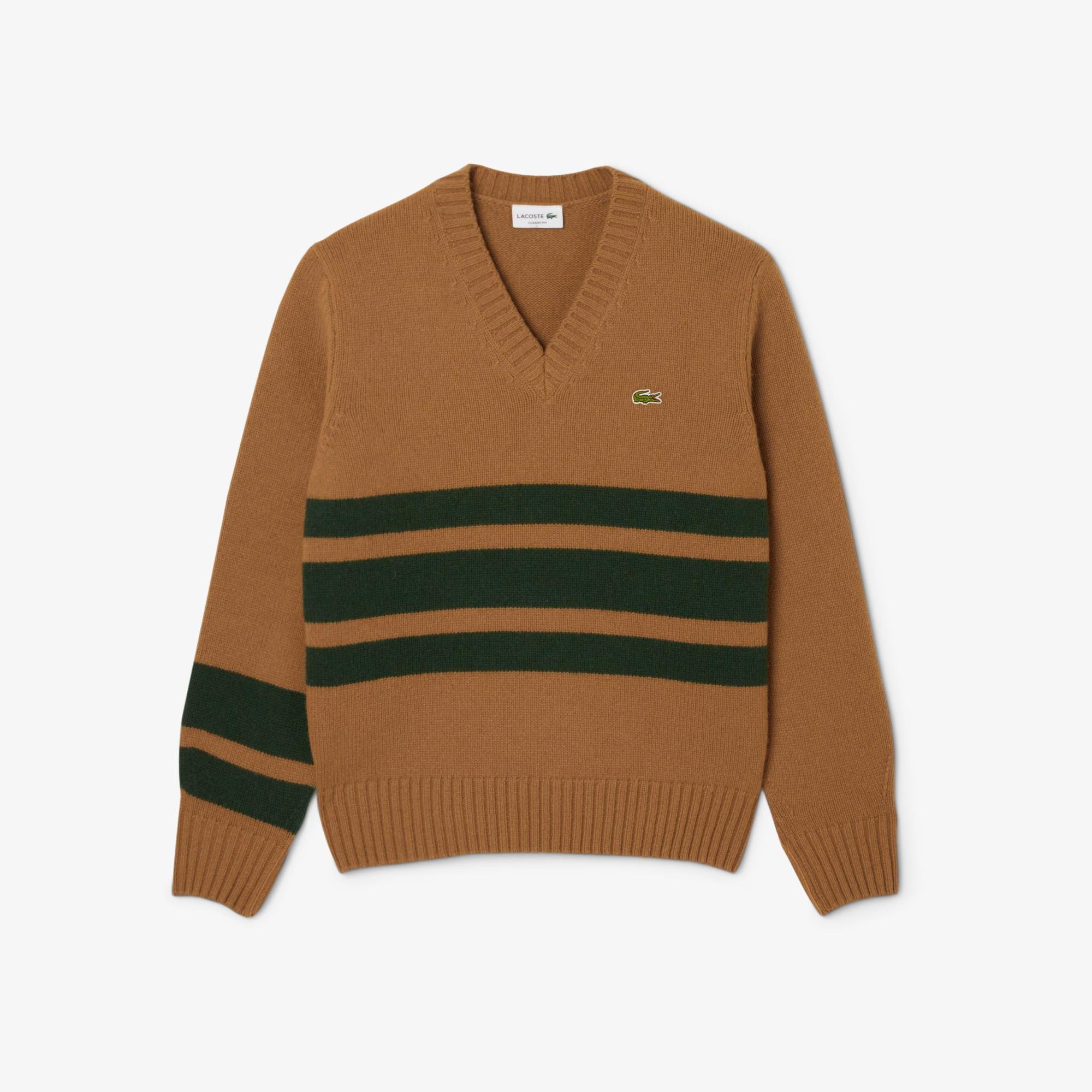 Maglione in lana a righe AH5180 9IQ LACOSTE 