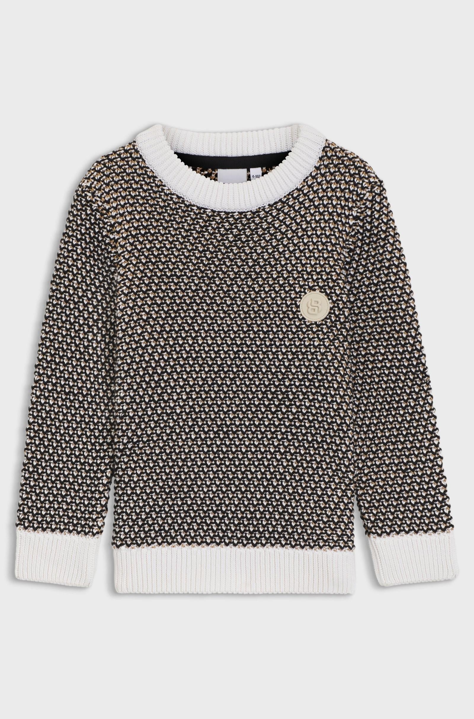 Maglione lavorato a maglia J52345 09B BOSS 