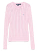 Pullover con ricamo logo