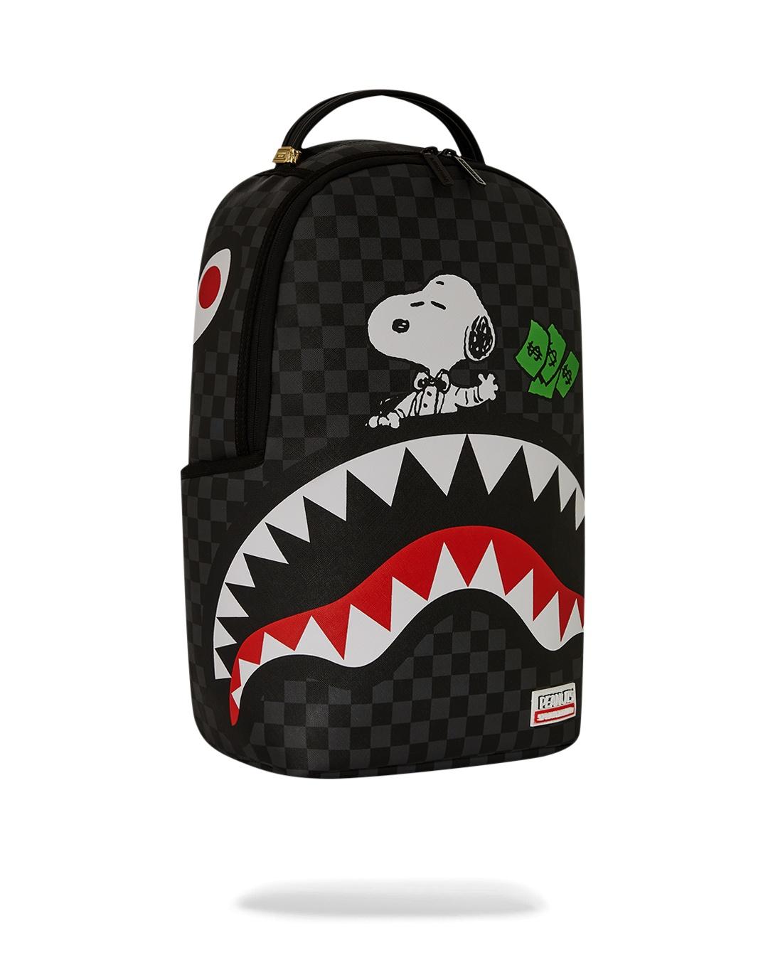 Zaino Snoopy top shark money 910B7741 NSZ SPRAYGROUND 