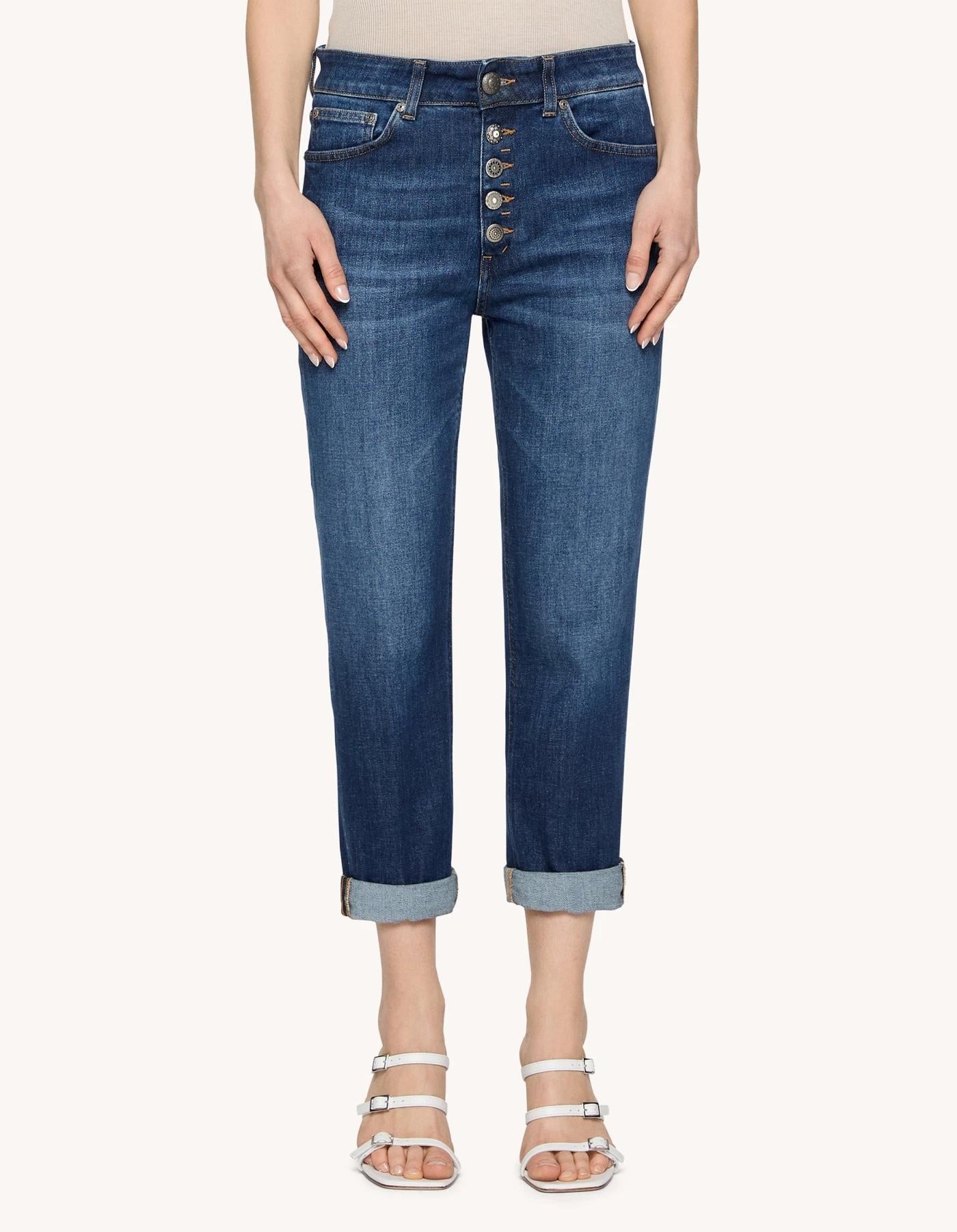 Jeans Koons Loose in denim stretch DP268BDSE340IM6 800 DONDUP 