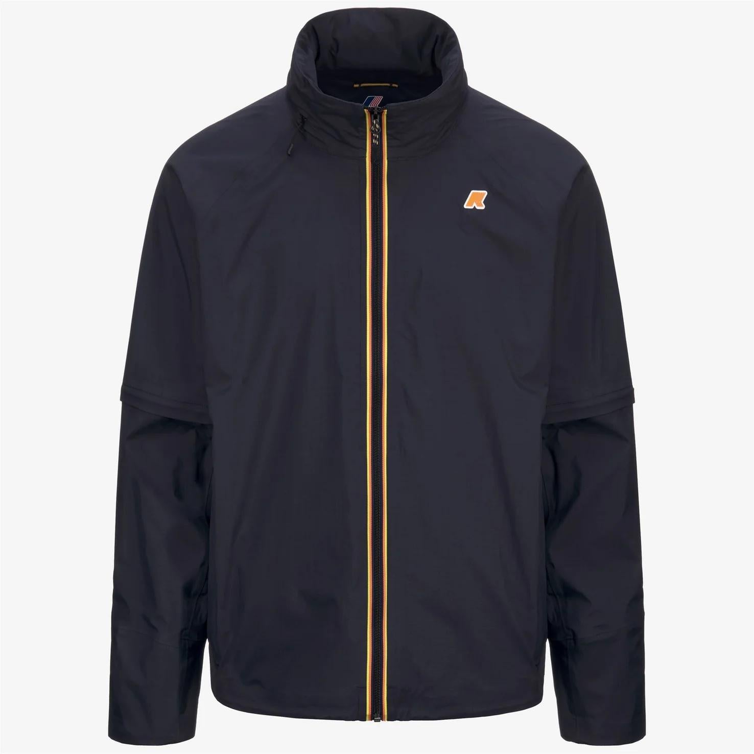 Giacca Mid da Golf Uomo Blu con Tessuto Impermeabile e Traspirante K11618W K89 K-WAY 