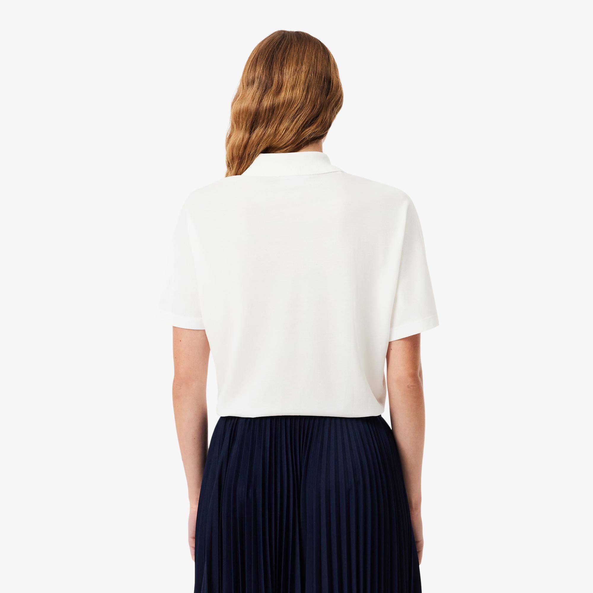 Polo fluida relaxed fit in piqué PF1123 70V LACOSTE 