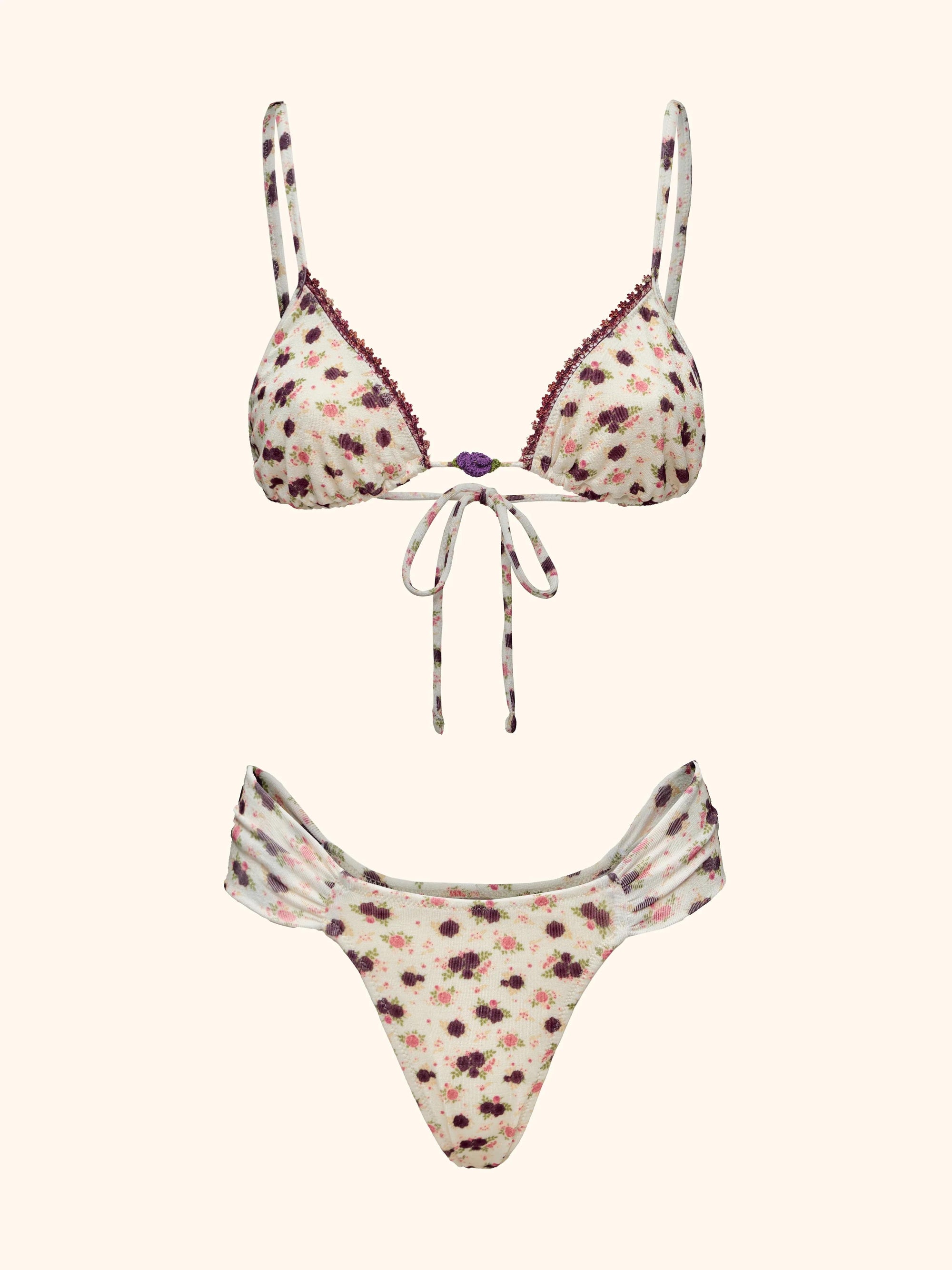 Bikini triangolo con slip fisso MF26SW0200X 01 ME FUI 