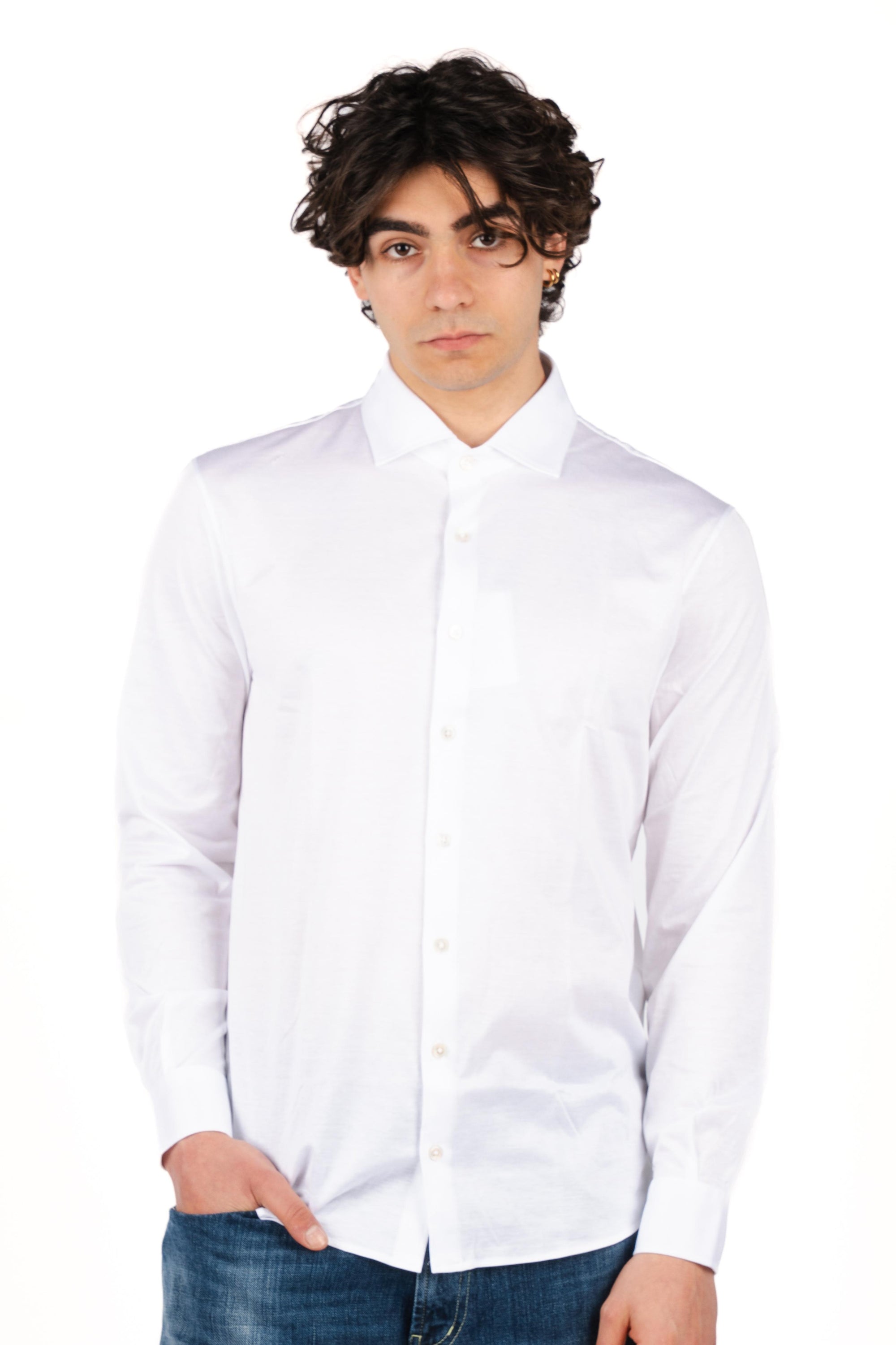 Camicia full-button 60120/74002 001 GRAN SASSO 