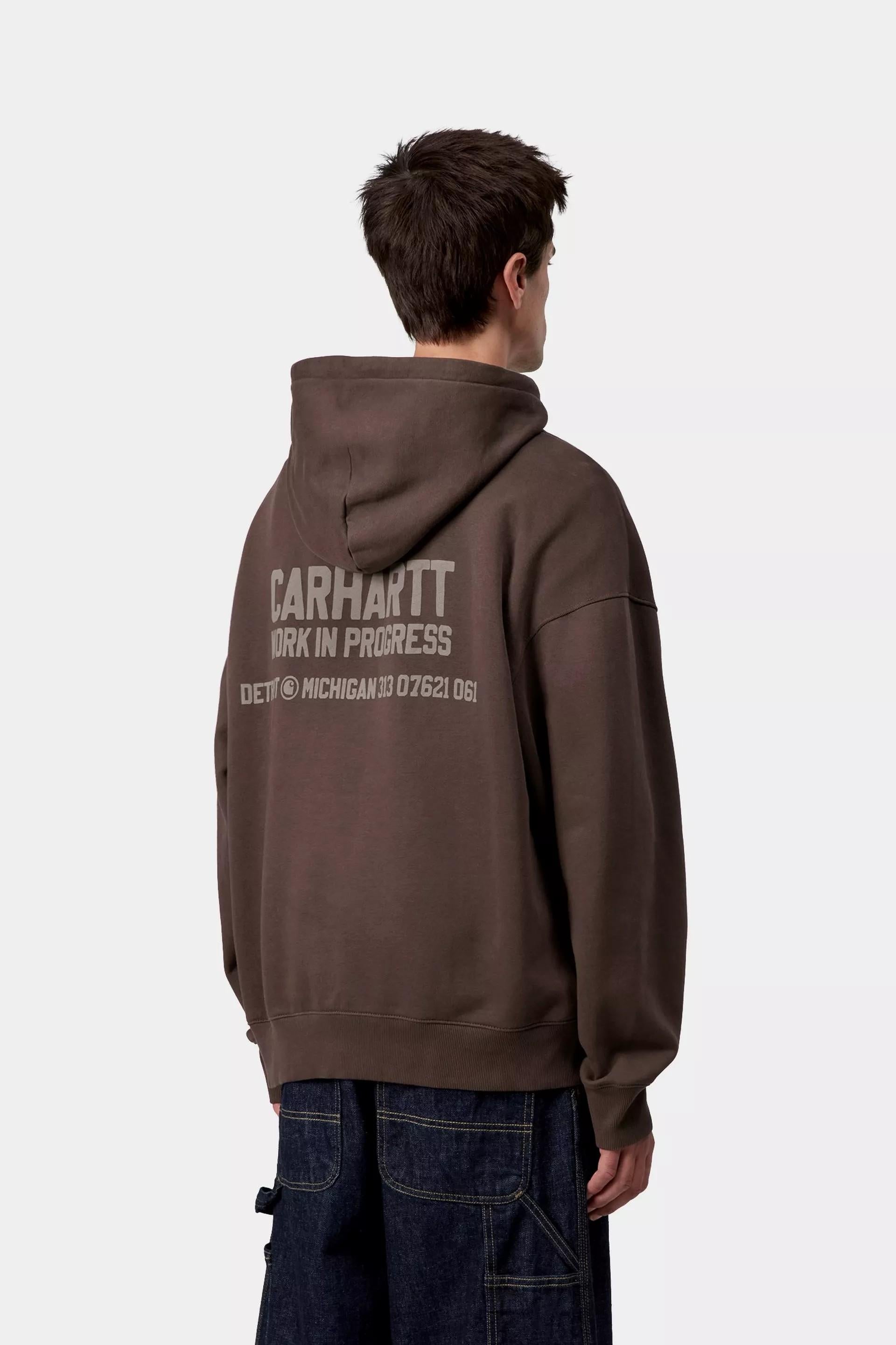 Hooded Distance Sweatshirt I035639 33H4J CARHARTT WIP 