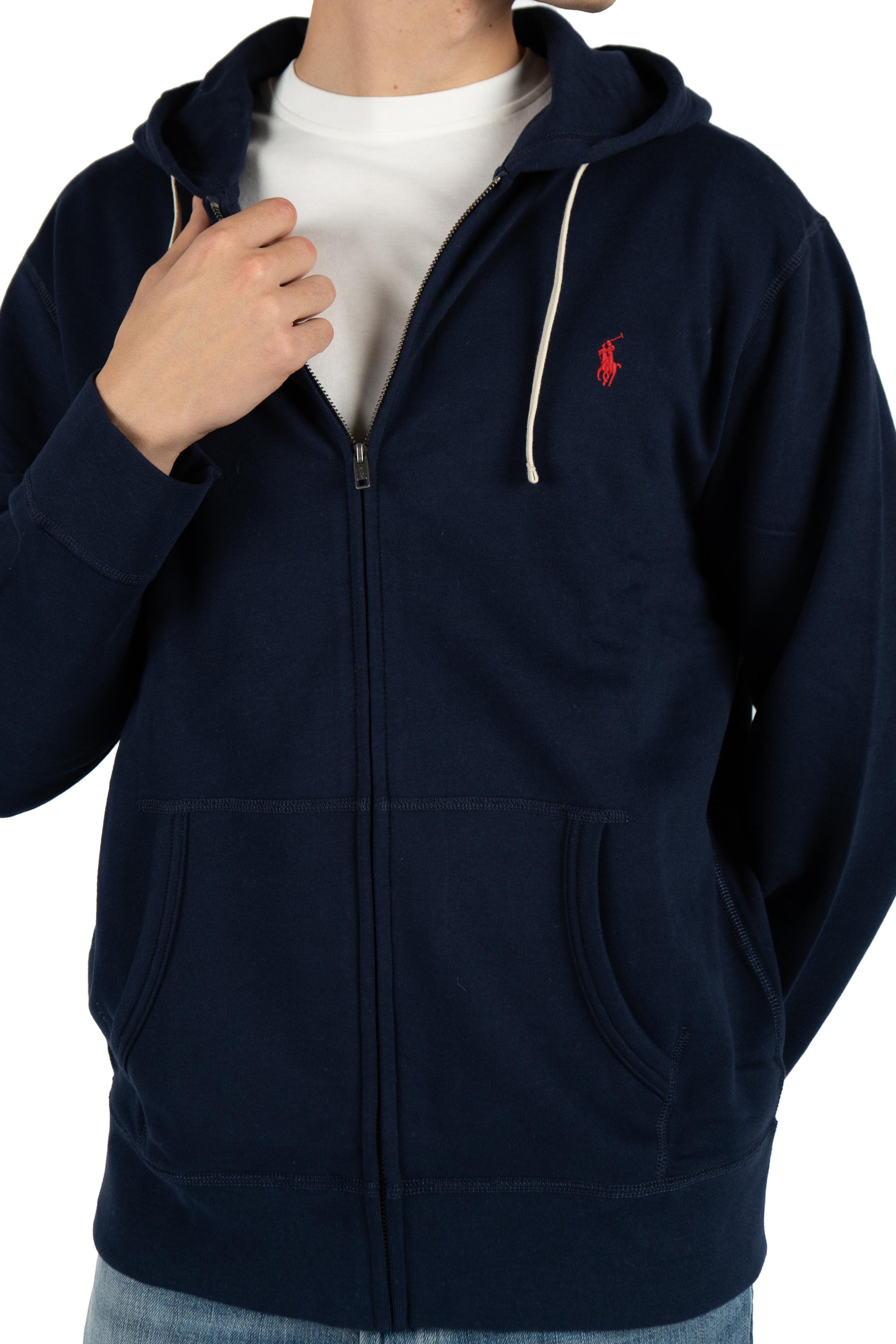 Felpa con cappuccio e cerniera 710813297 004 POLO RALPH LAUREN 