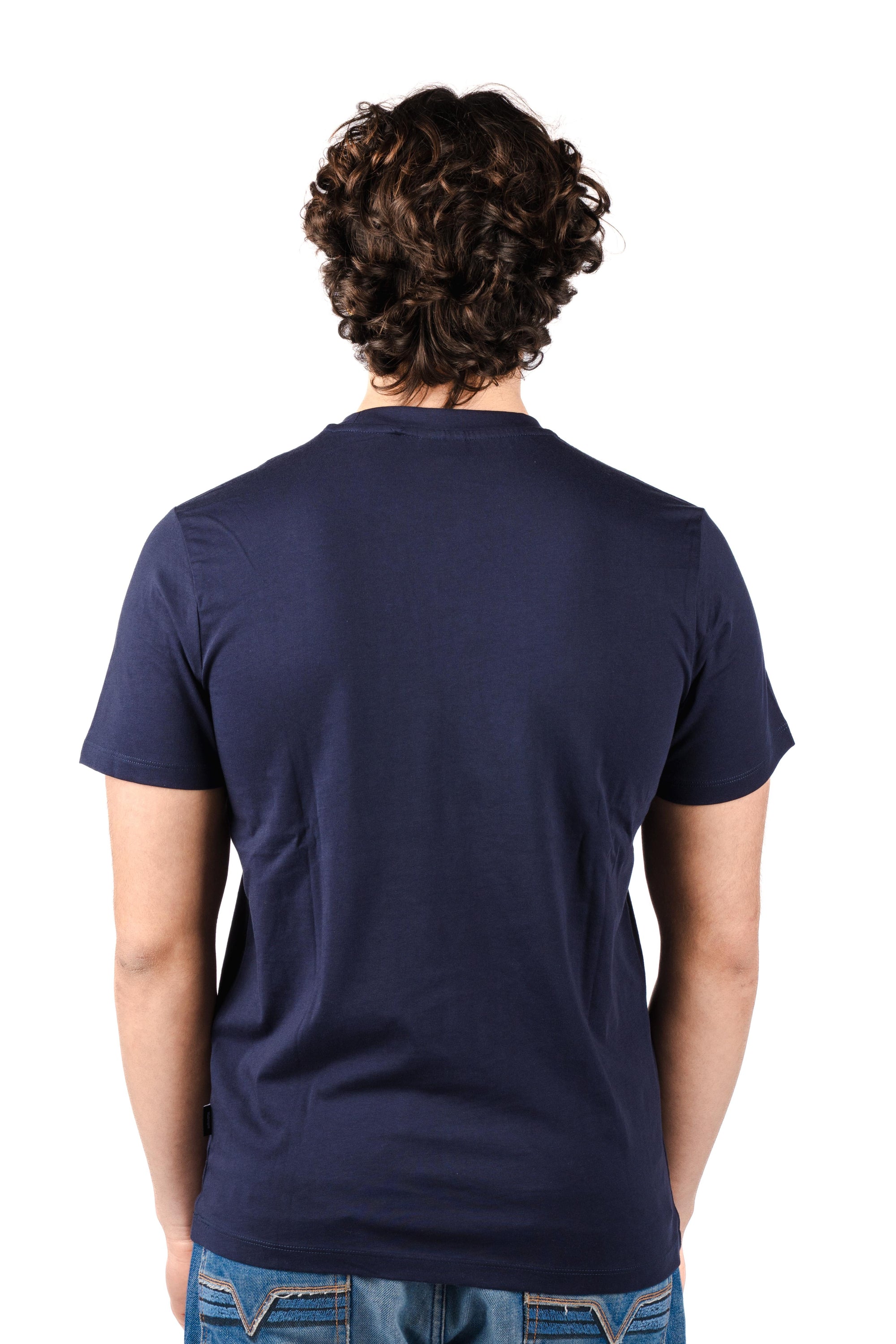 T-shirt icon pocket R4528M261 INK REFRIGUE 