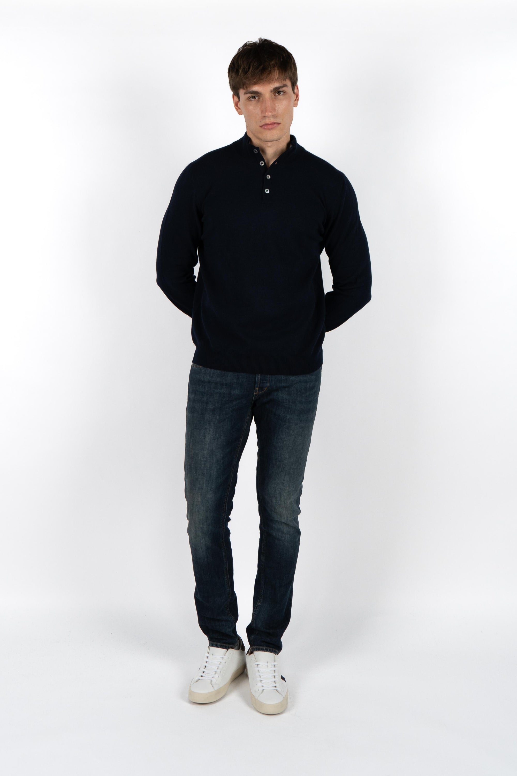 Lupetto con bottoni 55128/19690 598 GRAN SASSO 