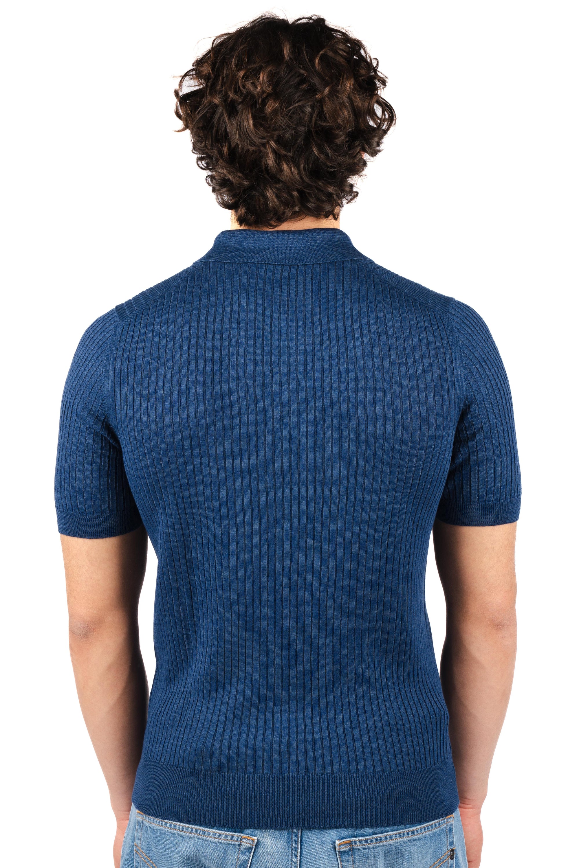 Polo in maglia di cotone 57118/18641 590 GRAN SASSO 