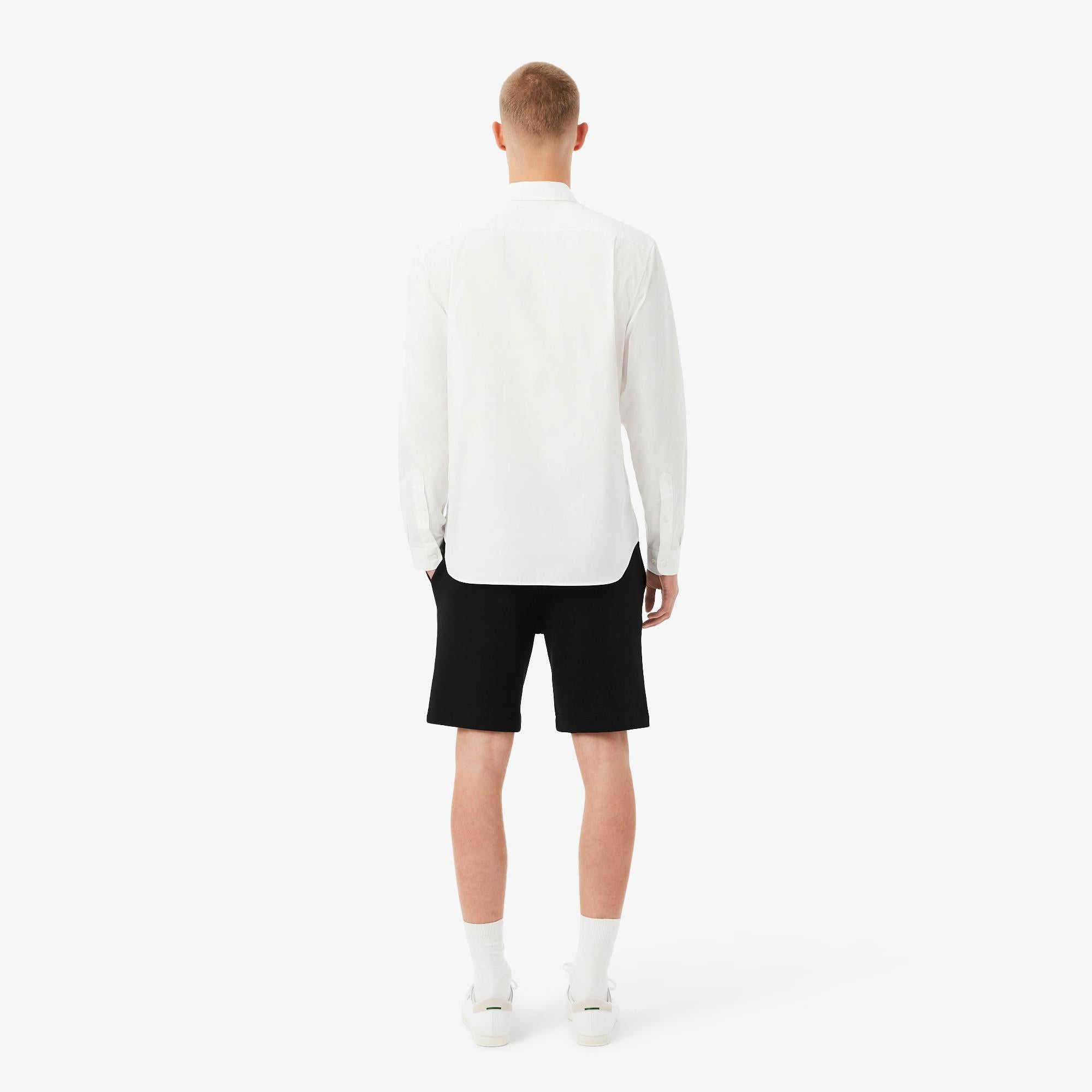 Shorts in tessuto felpato regular fit GH9860 031 LACOSTE 
