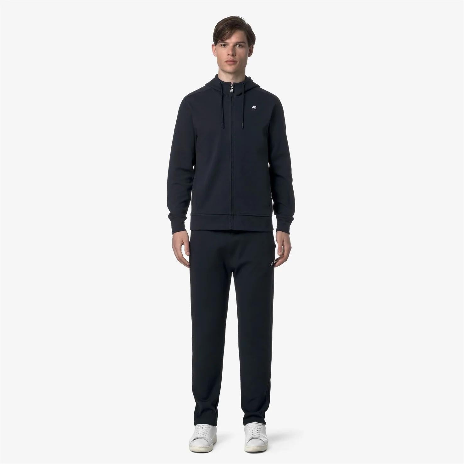 Pantaloni della tuta sporty-chic da uomo blu K8132QW K89 K-WAY 