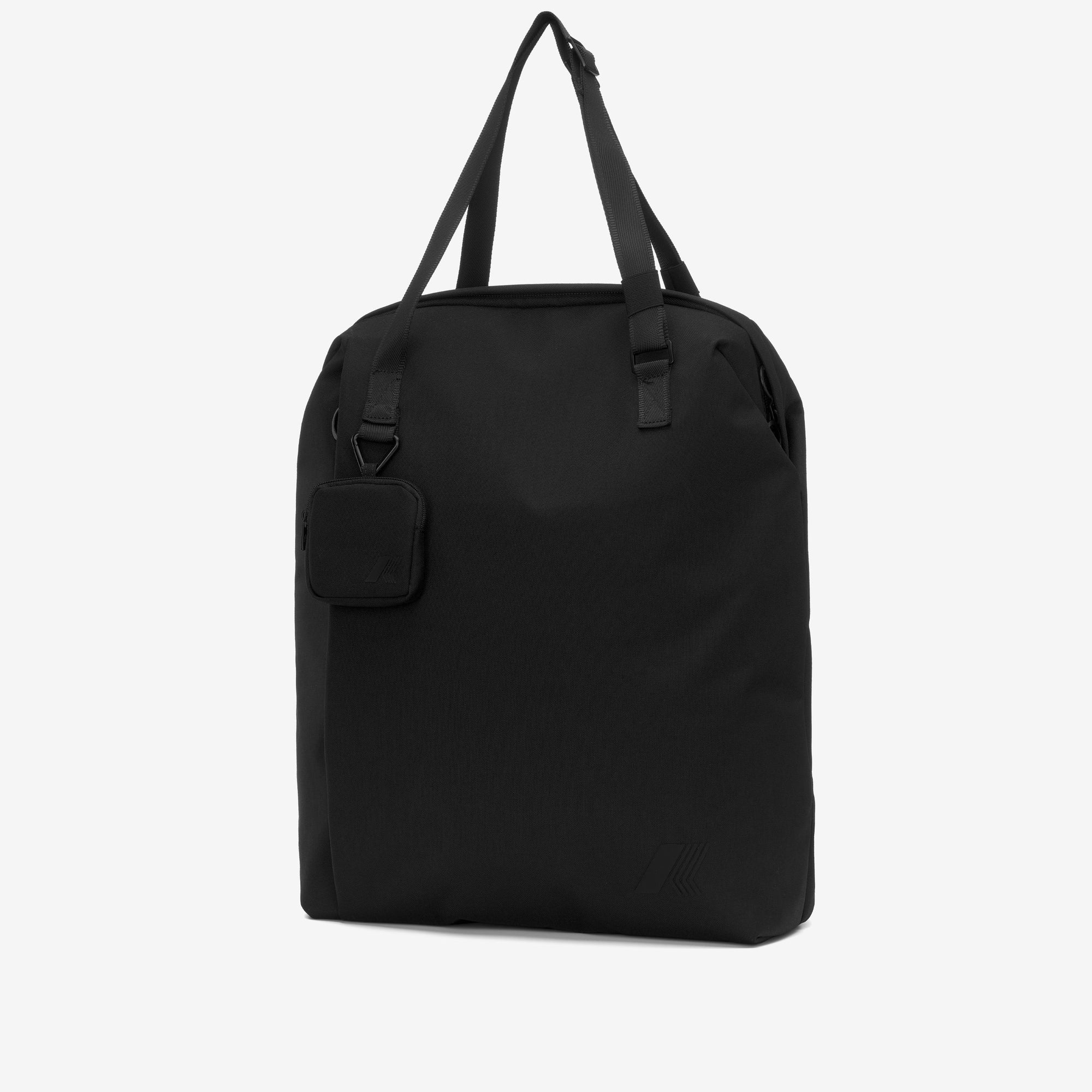 Borsa uomo nera con gancio e scomparti K4136NW USY K-WAY ACCESSORIES 