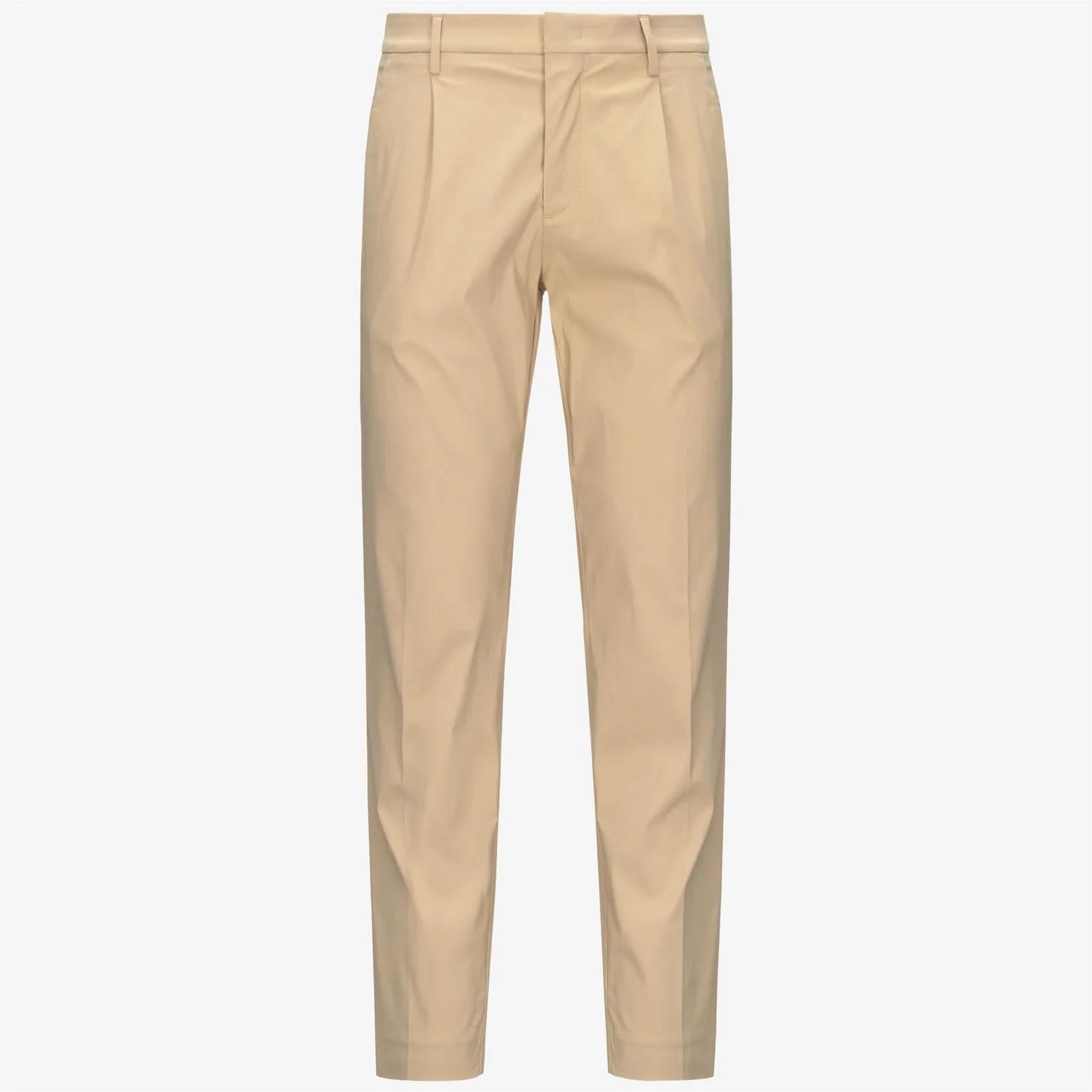 Pantaloni chino elasticizzati da uomo beige K61368W WBJ K-WAY 