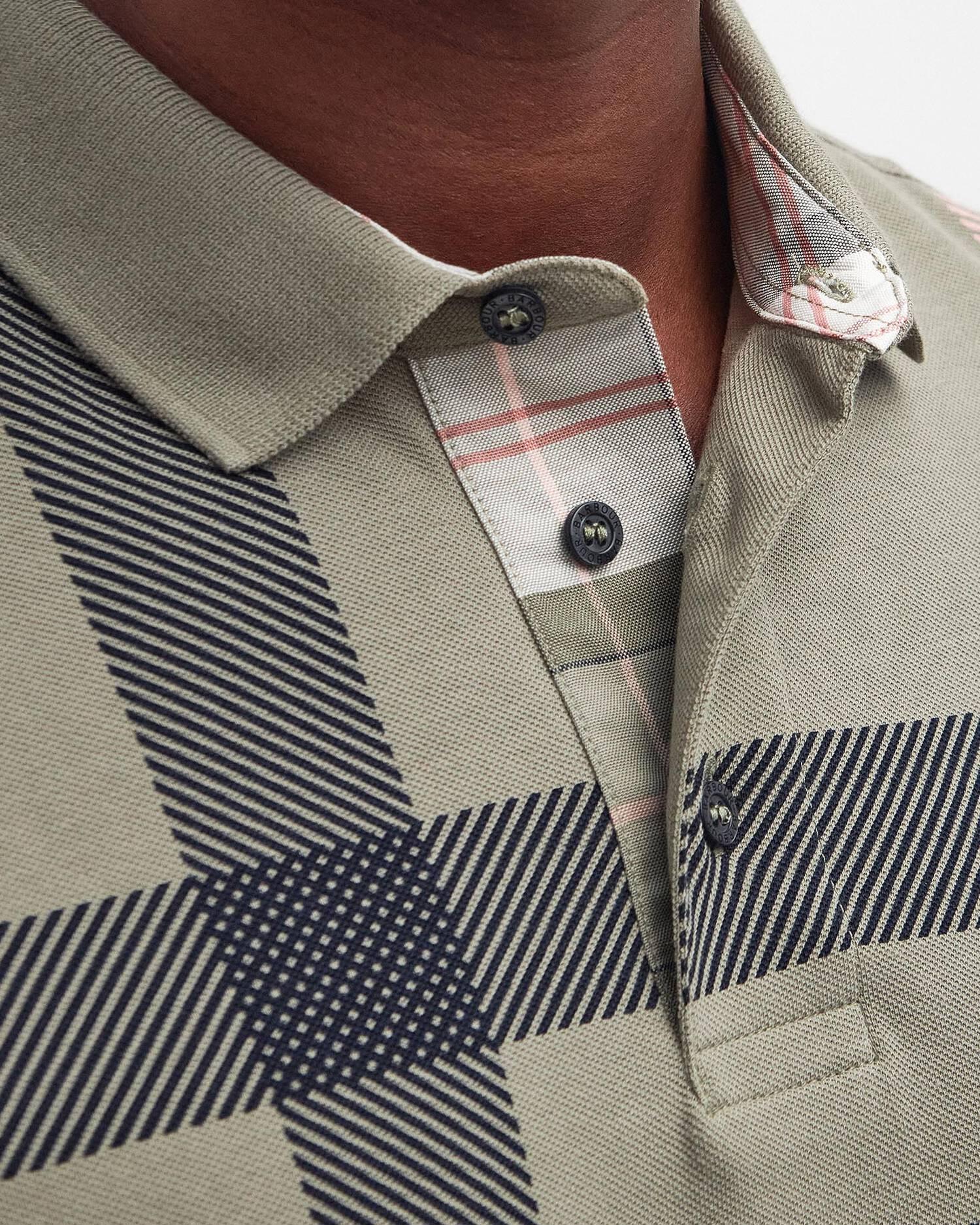 Polo Blaine Oversized Tartan MML1117 OL38 BARBOUR 