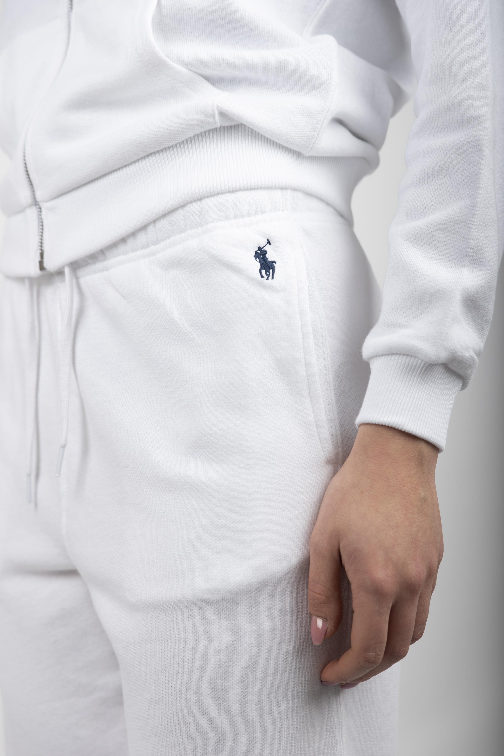 Pantaloni sportivi in felpa white 211935585 010 POLO RALPH LAUREN 