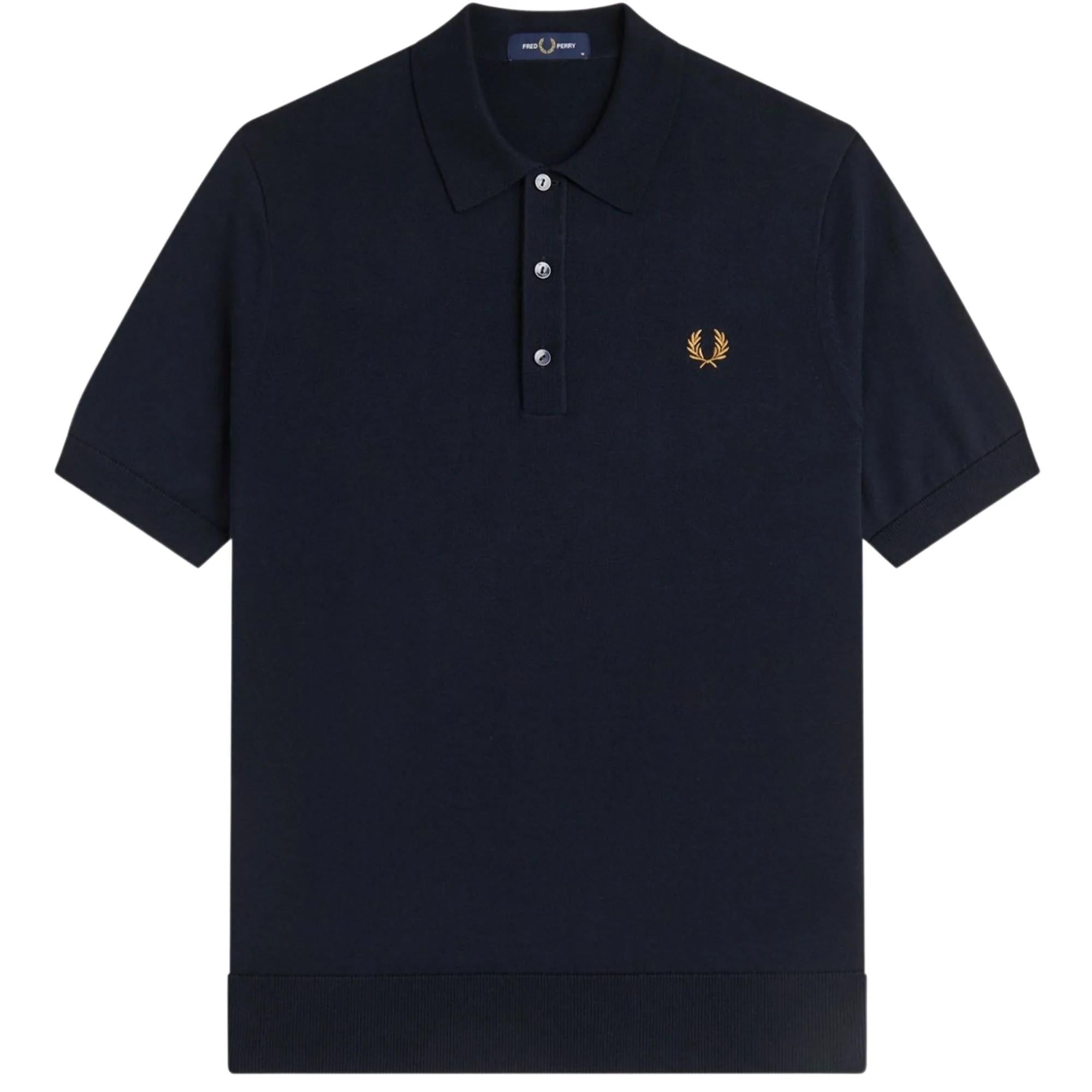 Supima Cottone Knitted Shirt K972558 608 FRED PERRY 