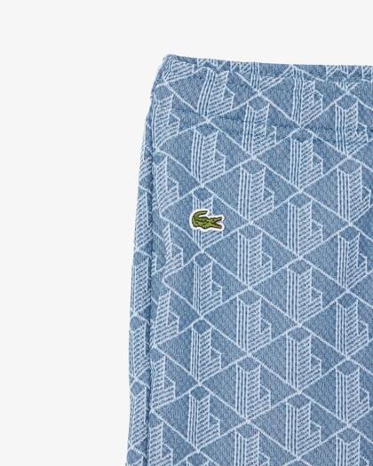 Pantalone in tuta con monogramma XJ1232 HGIA LACOSTE 