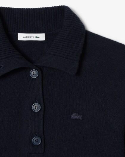 Maglione a collo alto in lana cardata AF4010 166 LACOSTE 